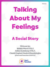 Talking About My Feelings Social Story Talking About My Feelings Social Story